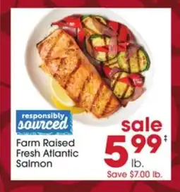 Giant Eagle Farm Raised Fresh Atlantic Salmon offer
