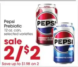 Giant Eagle Pepsi Prebiotic offer