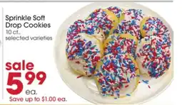 Giant Eagle Sprinkle Soft Drop Cookies offer