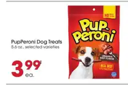 Giant Eagle PupPeroni Dog Treats offer