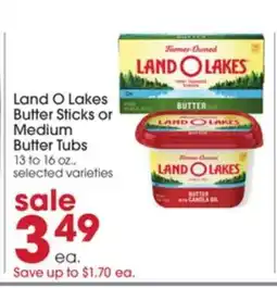 Giant Eagle Land O Lakes Butter offer