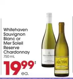 Giant Eagle Whitehaven Sauvignon Blanc or Mer Soleil Reserve Chardonnay offer