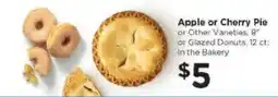 Food 4 Less Apple or Cherry Pie or Glazed Donuts offer