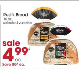 Giant Eagle Rustik Bread offer