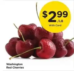 Kroger Washington Red Cherries offer