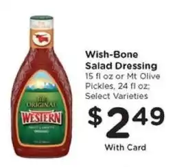 Kroger Wish-Bone Salad Dressing offer