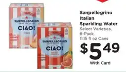 Kroger Sanpellegrino Italian Sparkling Water offer
