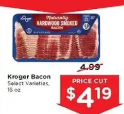 Kroger Kroger Bacon offer