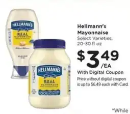 Kroger Hellmann's Mayonnaise offer