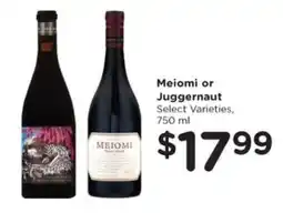Kroger Meiomi or Juggernaut offer