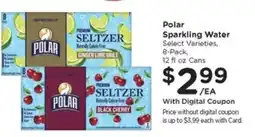 Kroger Polar Sparkling Water offer