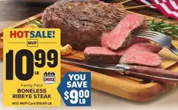 Food Lion Boneless Ribeye Steak offer