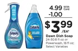 Kroger Dawn Dish Soap offer