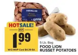 Food Lion FOOD LION RUSSET POTATOES offer