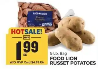 Food Lion FOOD LION RUSSET POTATOES offer