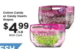 Kroger Cotton Candy or Candy Hearts Grapes offer