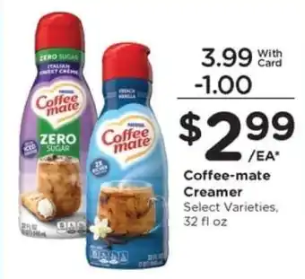 Kroger Coffee mate Creamer offer
