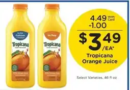 Kroger Tropicana Orange Juice offer