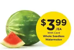 Kroger Whole Seedless Watermelon offer