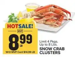 Food Lion Snow Crab Clusters offer