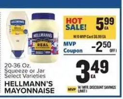 Food Lion Hellmann's Mayonnaise offer