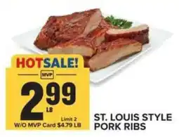 Food Lion St. Louis Style Pork Ribs offer