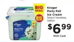 Kroger Kroger Party Pail Ice Cream offer