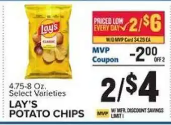Food Lion Lay's Potato Chips offer