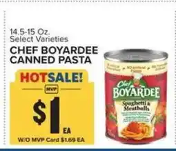 Food Lion Chef Boyardee Canned Pasta offer