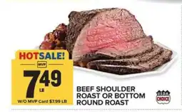 Food Lion Beef Shoulder Roast or Bottom Round Roast offer