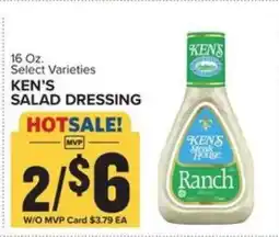 Food Lion Ken's Salad Dressing offer