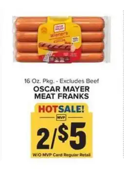 Food Lion Oscar Mayer Meat Franks offer