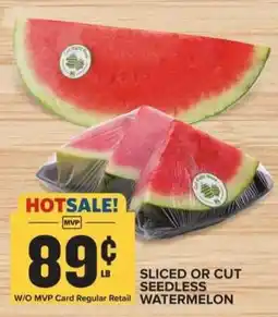 Food Lion Sliced or Cut Seedless Watermelon offer