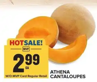 Food Lion Athena Cantaloupes offer