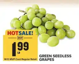 Food Lion Green Seedless Grapes offer