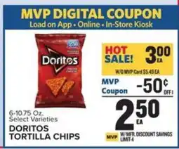 Food Lion Doritos Tortilla Chips offer