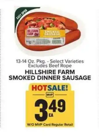 Food Lion Hillshire Farm Smoked Dinner Sausage offer