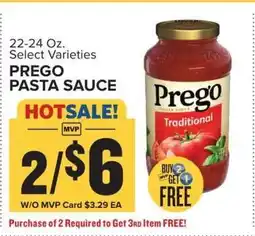 Food Lion Prego Pasta Sauce offer