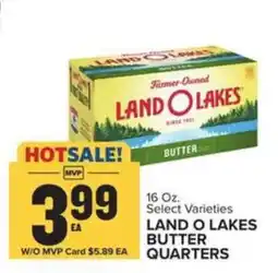 Food Lion Land O Lakes Butter Quarters offer