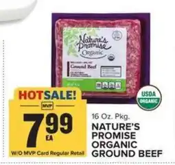 Food Lion Nature's Promise Organic Ground Beef offer