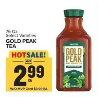 Food Lion Gold Peak Tea offer
