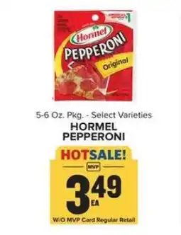 Food Lion Hormel Pepperoni offer