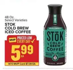 Food Lion STōK Cold Brew Iced Coffee offer