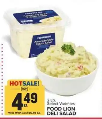 Food Lion FOOD LION DELI SALAD offer