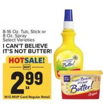 Food Lion I Can't Believe It's Not Butter! offer