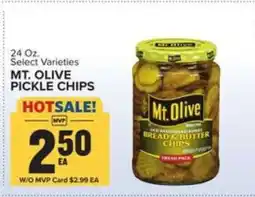 Food Lion Mt. Olive Pickle Chips offer