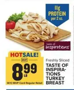 Food Lion Taste of Inspirations Turkey Breast offer