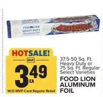 Food Lion FOOD LION ALUMINUM FOIL offer