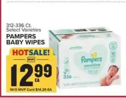 Food Lion Pampers Baby Wipes offer