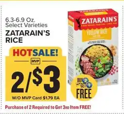 Food Lion Zatarain's Rice offer
